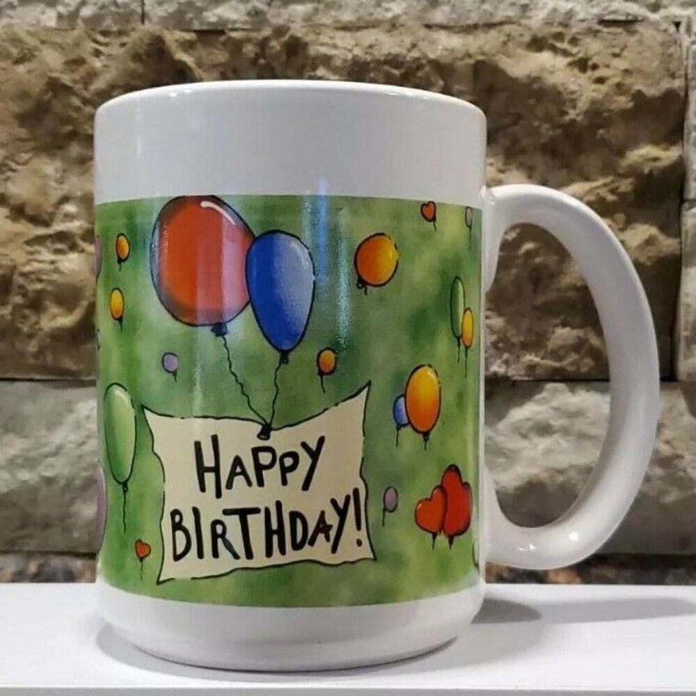 Royal Norfolk Happy Birthday Coffee Mug ,Hot Chocolate ,Tea Cup ,Coffee Bar
